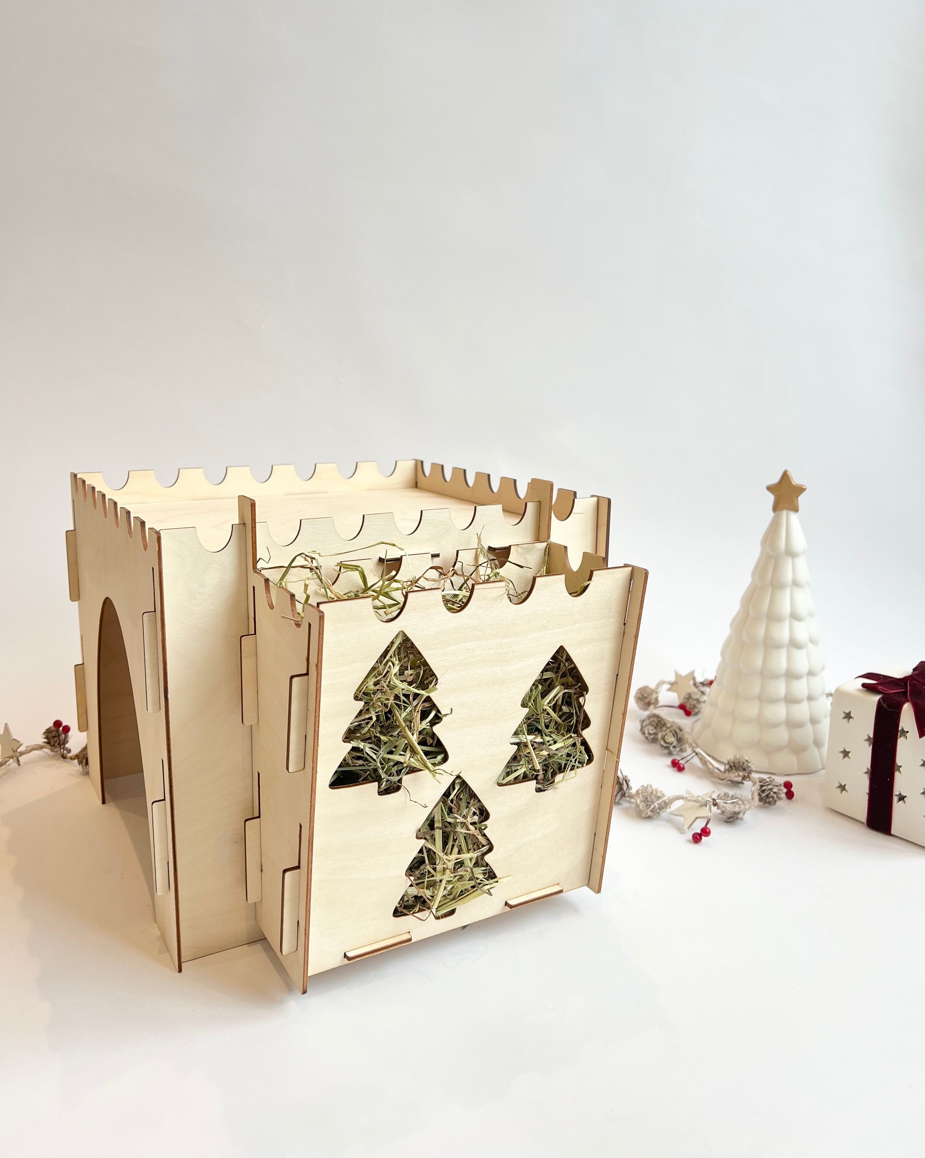 Christmas Hay Rack