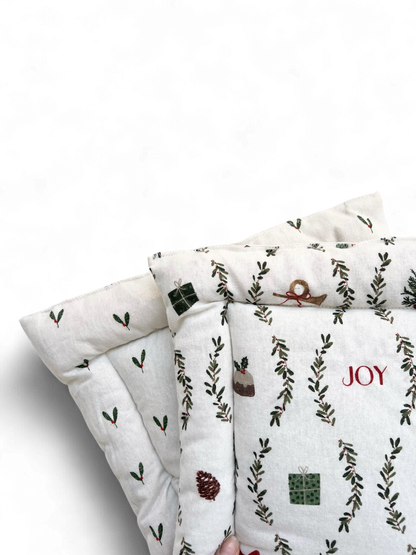 Christmas IKEA Bed Cushions