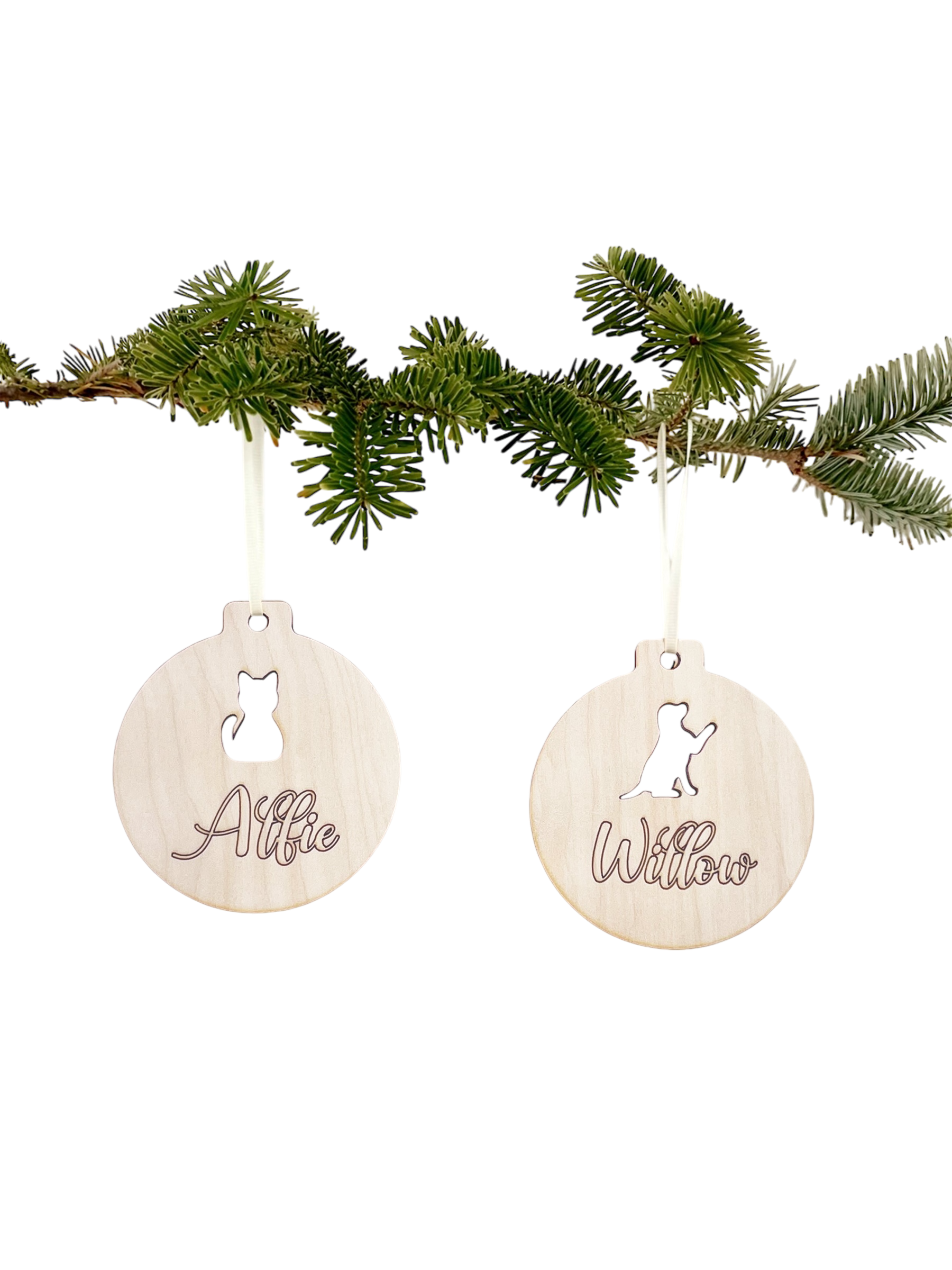 Personalised Bunny Bauble