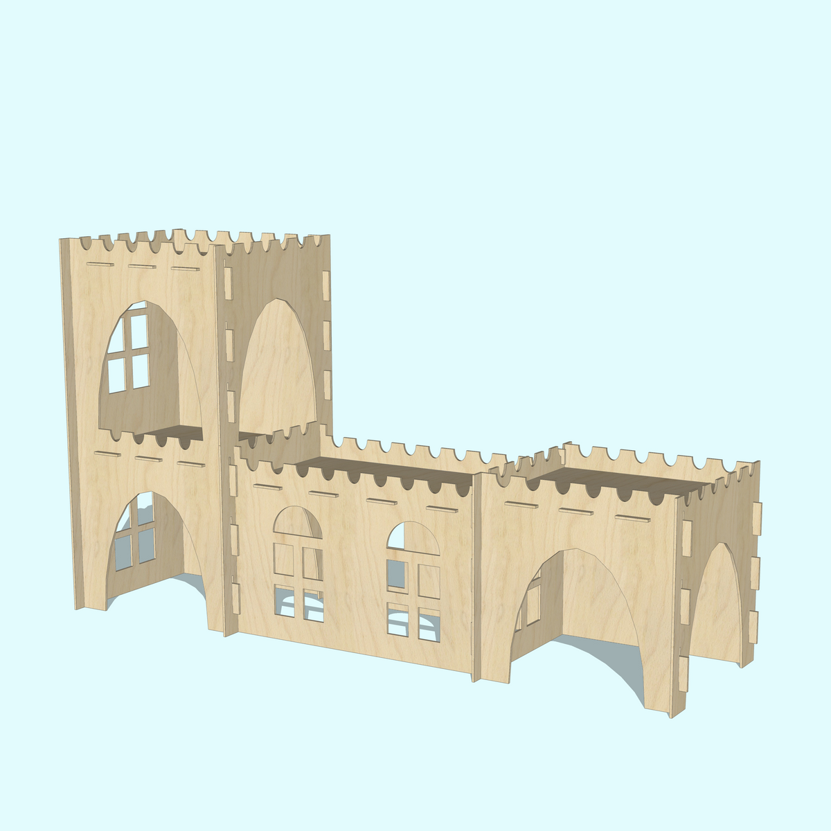 Storey Castle Giant Cosy's Double Storey Castle – Cosy's Castles