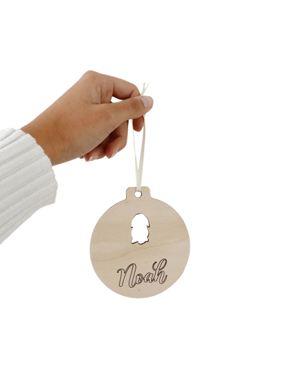 Personalised Bunny Bauble