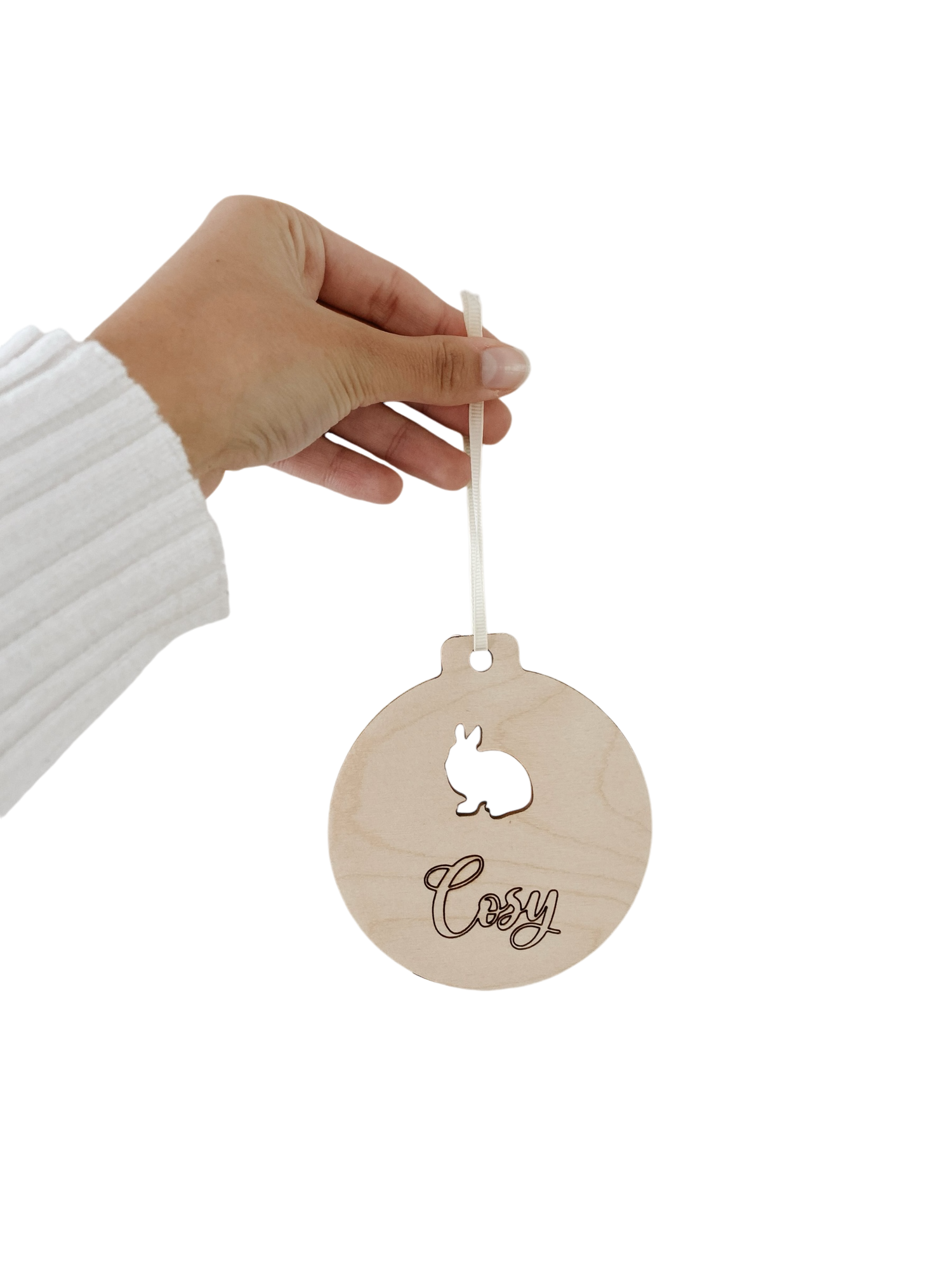 Personalised Bunny Bauble