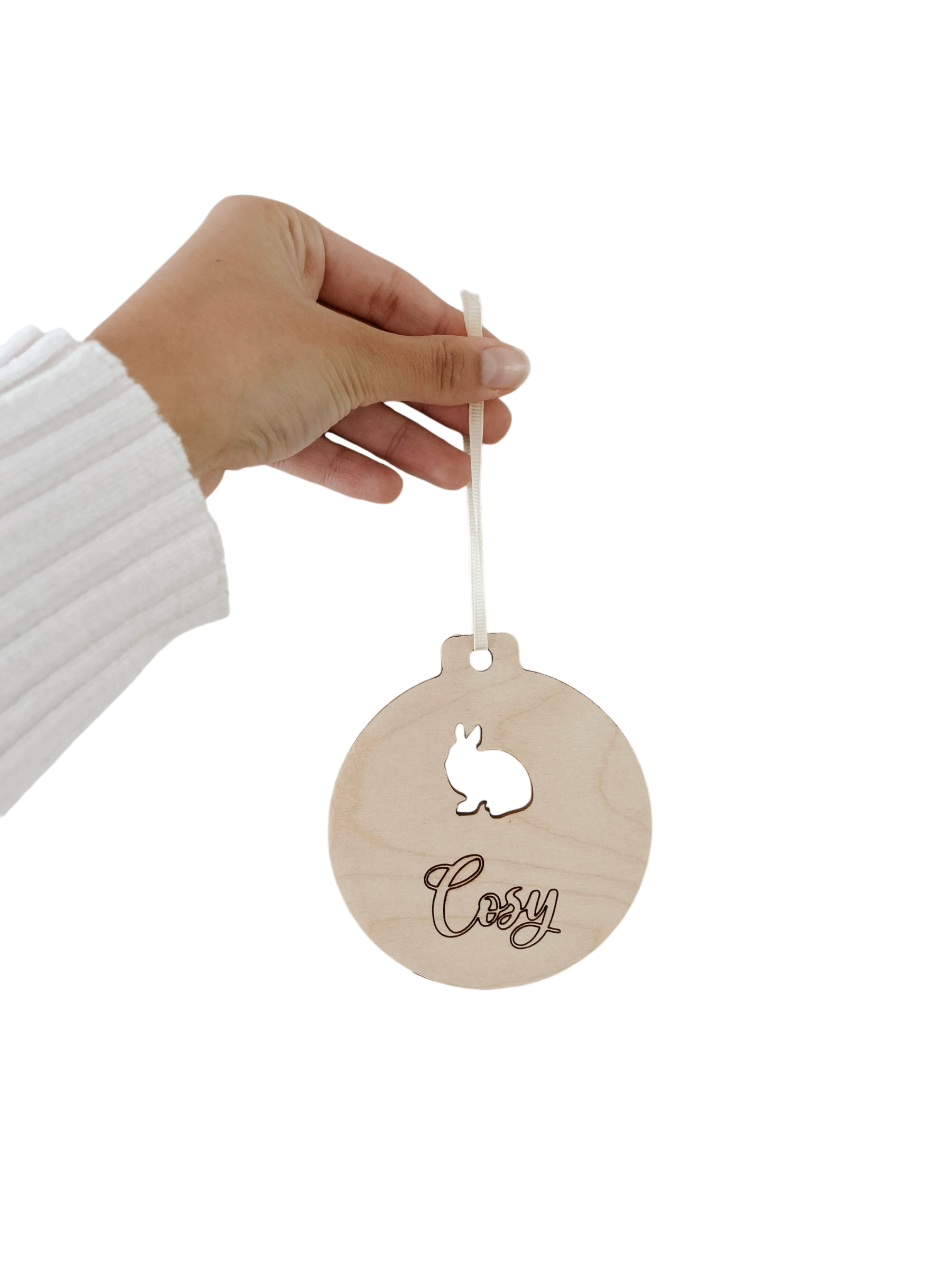 Personalised Bunny Bauble