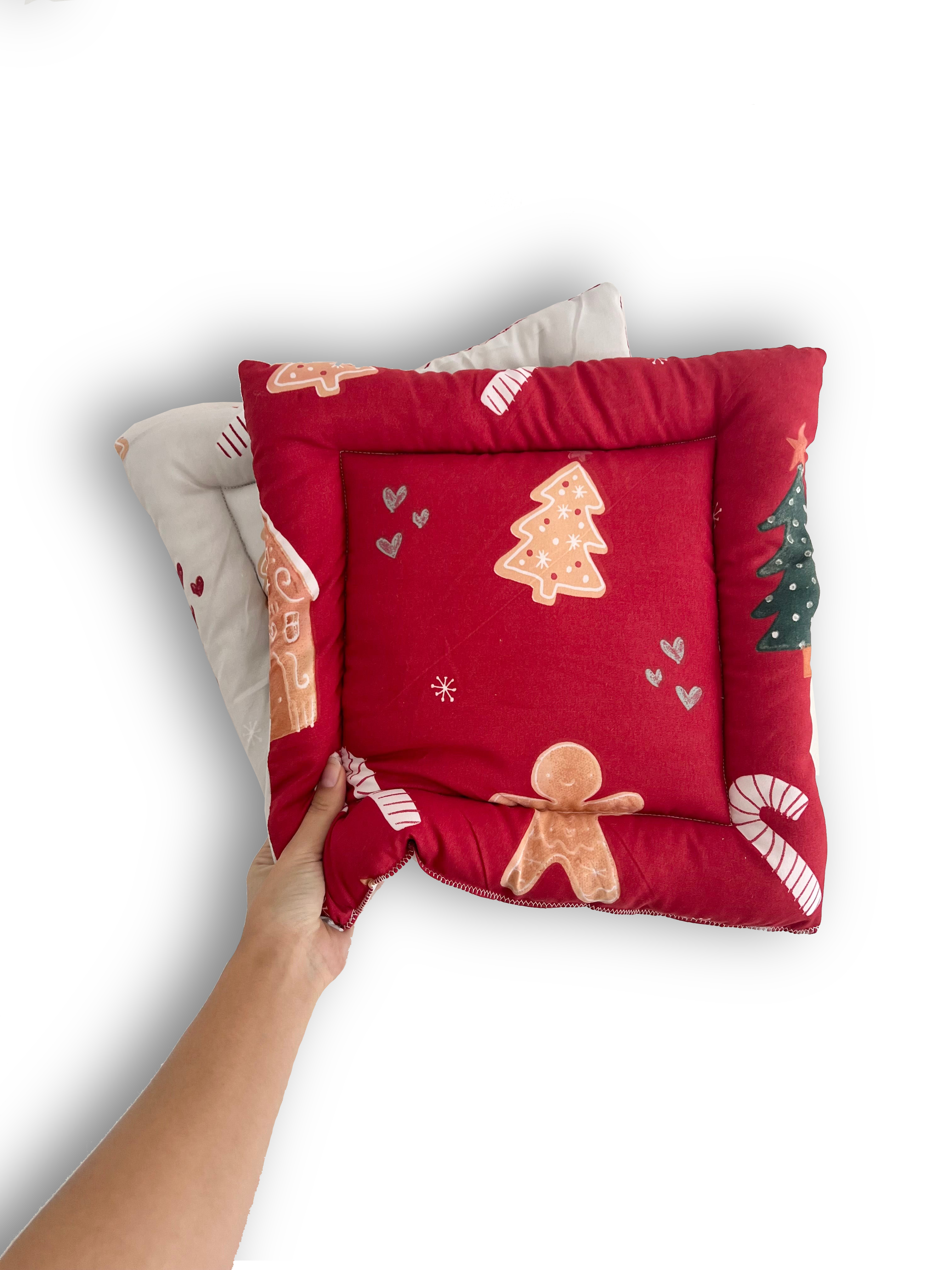 Christmas Castle &amp; Tunnel Cushions