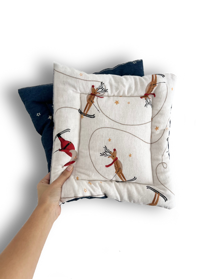 Christmas Castle &amp; Tunnel Cushions