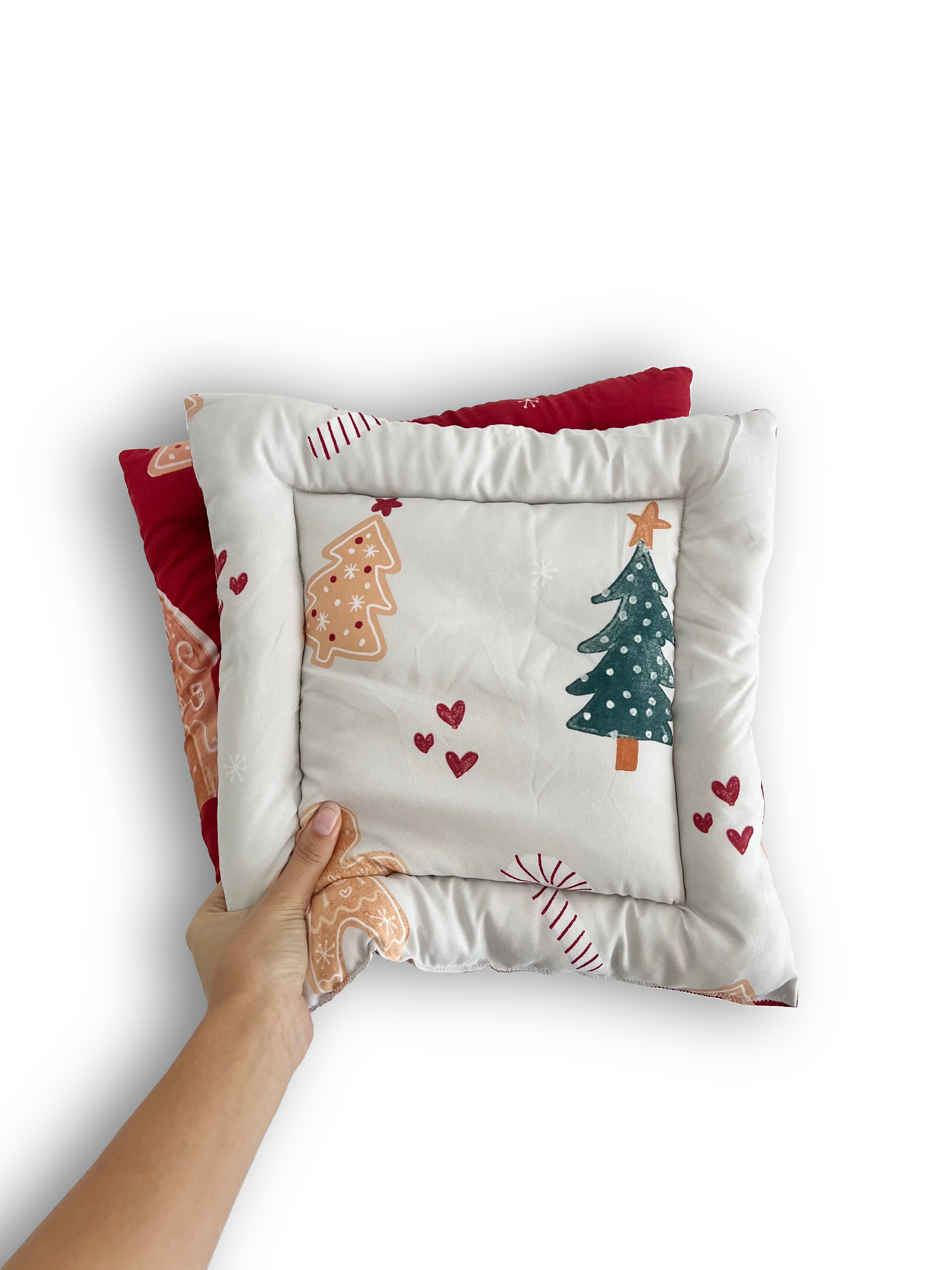 Christmas Castle &amp; Tunnel Cushions