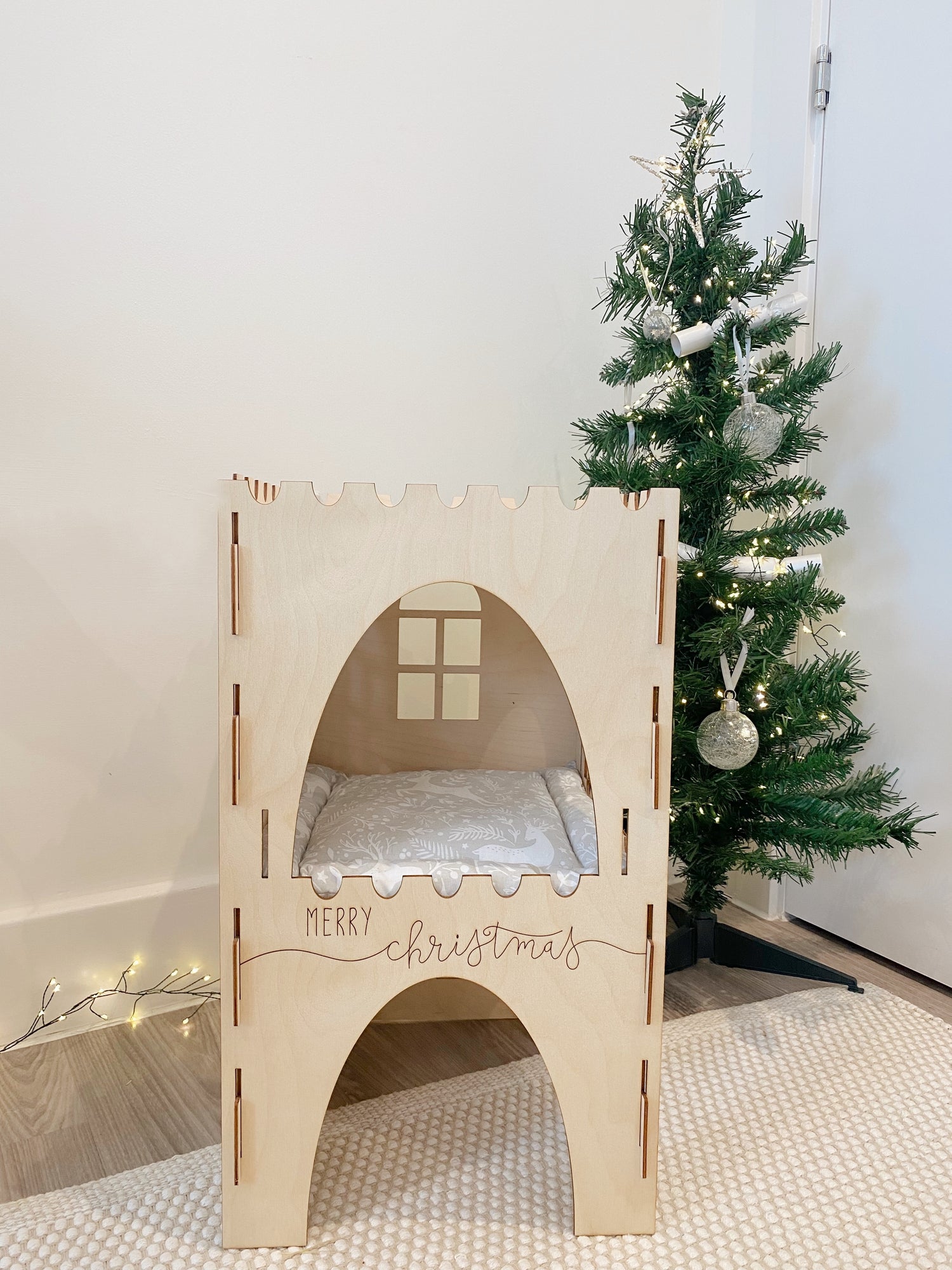 Christmas Double Storey Castle